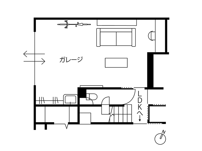 ガレージハウス