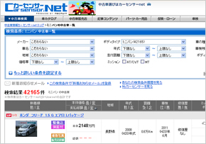 カーセンサーnetの使い方 ｜中古車購入ガイド