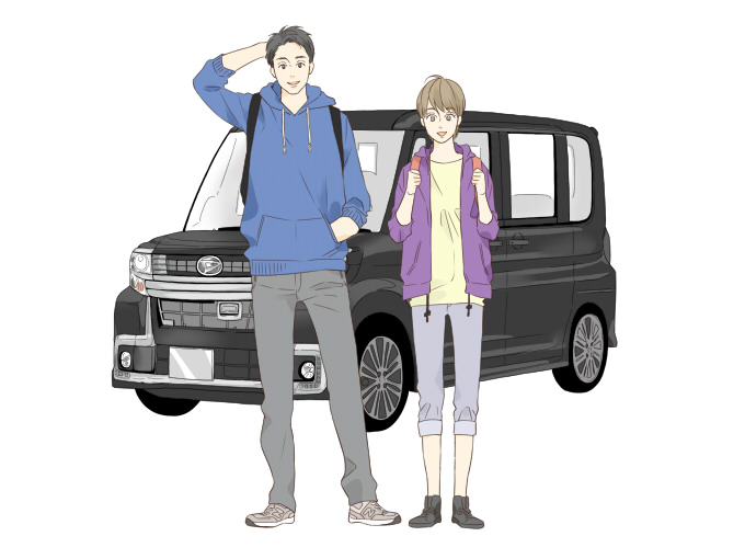 【車×カップル図鑑】